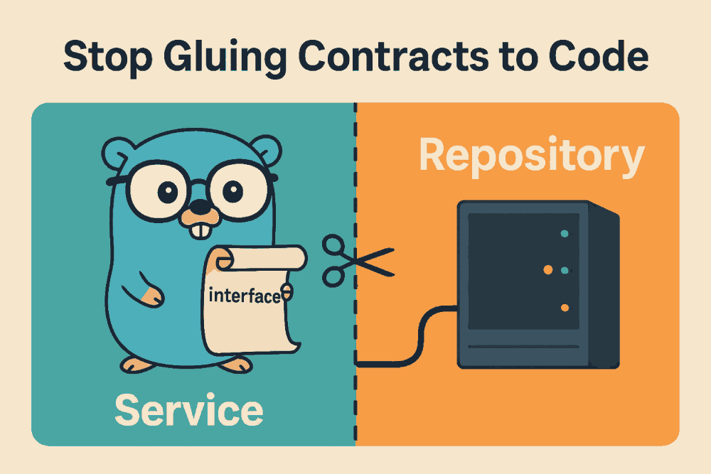 Stop Gluing Contracts to Code: The Go Interface Placement You’re Probably Getting Wrong